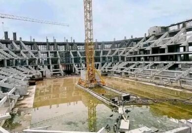 Kinshasa : les travaux du nouveau Stadium Arena interrompus suite à un détournement de fonds