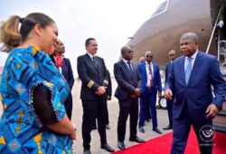 Le Président angolais João Lourenço est arrivé ce lundi à Kinshasa