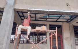 MBUJIMAYI : Reprise des travaux de construction des écoles primaires et secondaires Kalenda Mudishi