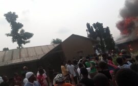Sud-Kivu : Une Maison prend feu dans le territoire de SHABUNDA