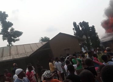 Sud-Kivu : Une Maison prend feu dans le territoire de SHABUNDA