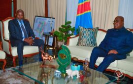 Kinshasa :Tête à tête entre le Président Félix Tshisekedi et le Président de l’Assemblée nationale Vital Kamerhe