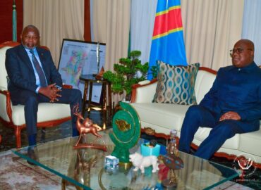 Kinshasa :Tête à tête entre le Président Félix Tshisekedi et le Président de l’Assemblée nationale Vital Kamerhe