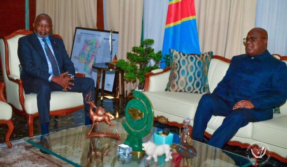 Kinshasa :Tête à tête entre le Président Félix Tshisekedi et le Président de l’Assemblée nationale Vital Kamerhe