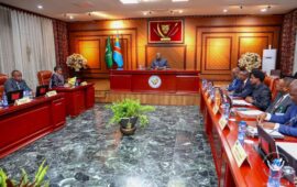 Kinshasa: Réunion restreinte du gouvernement présidée par le Chef de l&rsquo;État Félix Tshisekedi