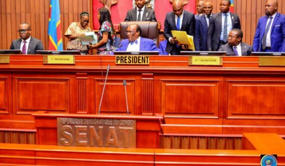 Jean Michel SAMA LUKONDE élu président du sénat