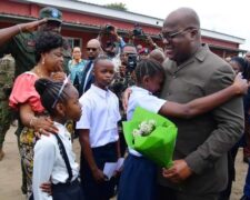 Le Président Tshisekedi visite des écoles