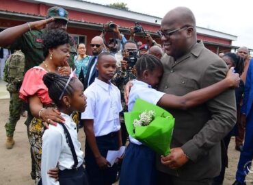Le Président Tshisekedi visite des écoles