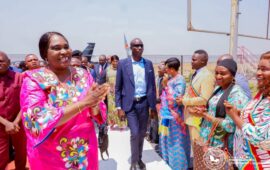 LUALABA :La Gouverneure Fifi MASUKA SAINI, accueillie en grande pompe à Kolwezi à son retour de la Chine