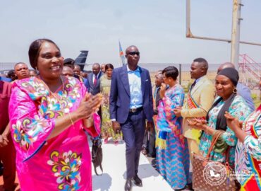 LUALABA :La Gouverneure Fifi MASUKA SAINI, accueillie en grande pompe à Kolwezi à son retour de la Chine
