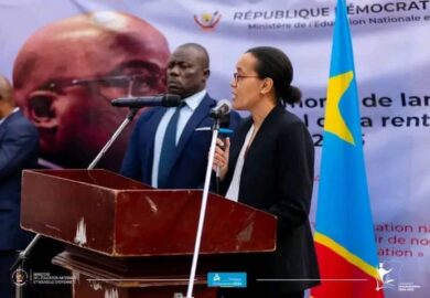 Kasaï : La rentrée scolaire 2024-2025 lancée officiellement par la ministre d&rsquo;État Raïssa Malu à Tshikapa