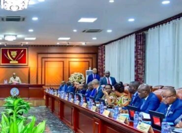 RDC : Judith SUMINWA preside le 15 ème conseil des ministres