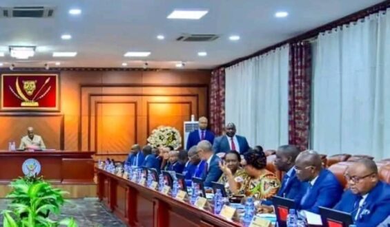 RDC : Judith SUMINWA preside le 15 ème conseil des ministres