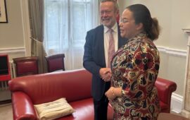 RDC :La ministre des affaires étrangères renforce les Liens entre la RDC et le Royaume-Uni