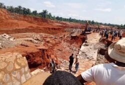 Tempêtes et Défis : Les Travaux du Ravin Mbala wa Tshitolo à Mbujimayi menacés par la pluie