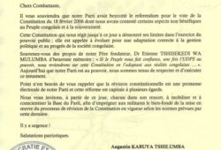 Alphonse Ngoyi Kasanji : « La révision constitutionnelle, une distraction face aux véritables priorités