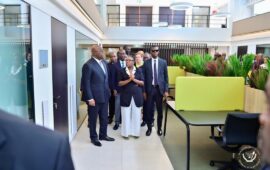 Le président de la république Inaugure de SilikinVillage : le plus grand hub d&rsquo;entrepreneuriat de la RDC