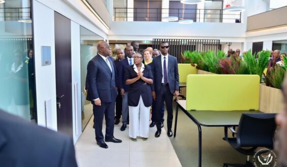 Le président de la république Inaugure de SilikinVillage : le plus grand hub d&rsquo;entrepreneuriat de la RDC