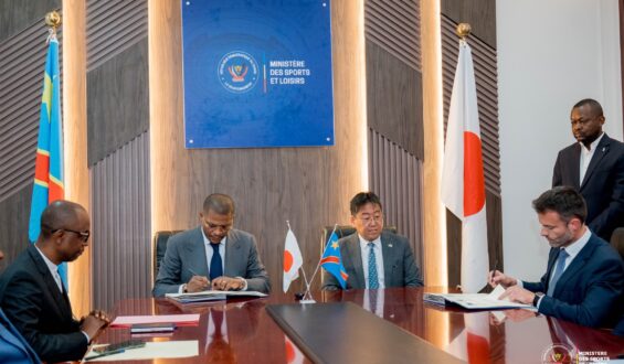 RDC : Signature d’un accord avec l’entreprise japonaise TOPPAN pour identifier tous les athlètes congolais