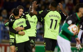 Liga : Cedrick Bakambu ouvre son compteur avec les verts de Betis Séville