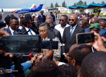 RDC: Judith Suminwa en Mission de service dans le Grand Kivu.