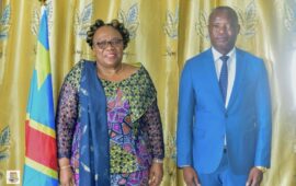 ESU : Marie-Thérèse Sombo clôture sa Mission de travail à Kalemie.