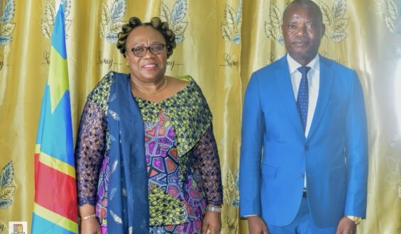 ESU : Marie-Thérèse Sombo clôture sa Mission de travail à Kalemie.