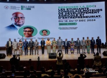 RDC/ ESU : ‘’ Vous êtes au centre de notre intérêt, Marie-Thérèse Sombo lors de la clôture du Colloque National.