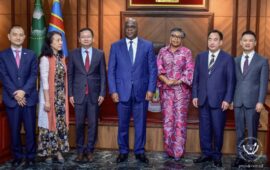 RDC/ Programme Sino-Congolaise: le Président Félix Tshisekedi reçoit les Responsables du GEC.