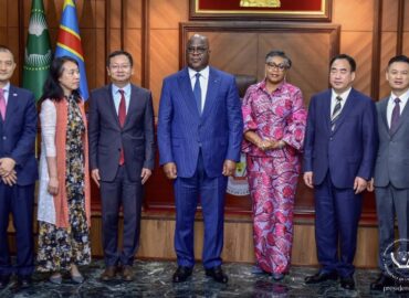 RDC/ Programme Sino-Congolaise: le Président Félix Tshisekedi reçoit les Responsables du GEC.