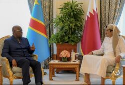 Félix Tshisekedi et Emir Cheikh Tamin tablent sur le Renforcement de la coopération entre la RDC et le Qatar.