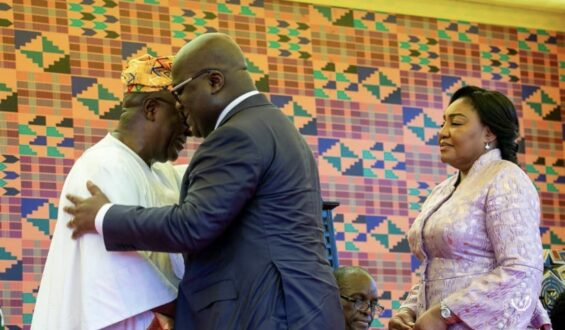Félix Tshisekedi Présent à l’investiture du Président Ghanéen John Dramani Mahama.