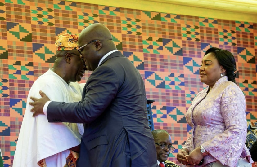 Félix Tshisekedi Présent à l’investiture du Président Ghanéen John Dramani Mahama.
