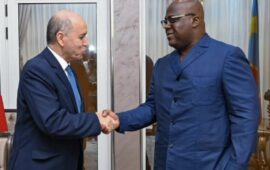 Coopération RDC-Algérie: Félix Tshisekedi reçoit  le Ministre Abdelhak Saihi