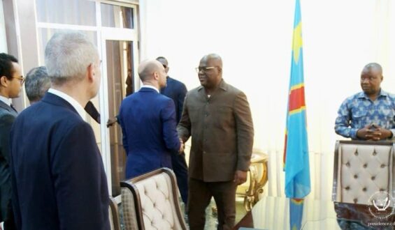 RDC/ SÉCURITÉ: Félix Tshisekedi reçoit l&rsquo;Émissaire de Macron à la cité de l&rsquo;UA