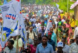 LOMAMI: Marche de soutien aux Forces Armées de la République Démocratique du Congo et Wazalendos.