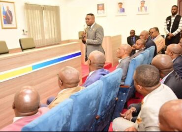 Dieudonné Kamuleta préside une réunion de prise en charge des magistrats des zones sous occupation du M23