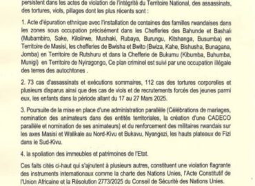 Le gouvernement dénonce l&rsquo;instauration d&rsquo;une administration parallèle dans les zones occupées