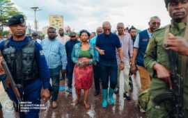 Kinshasa : le ministre de la santé effectue une descente de terrain pour s&rsquo;enquérir de la situation des victimes des inondations