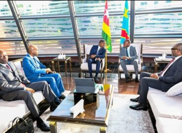 Tête-à-tête entre Félix Tshisekedi et Faure Gnassingbé dans le cadre de la médiation sur le conflit dans l&rsquo;Est