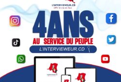 RDC | Le média en ligne congolais L&rsquo;intervieweur.cd fête ses 4 ans d&rsquo;existence [ Intégralité ]