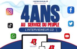 RDC | Le média en ligne congolais L&rsquo;intervieweur.cd fête ses 4 ans d&rsquo;existence [ Intégralité ]