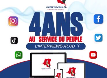 RDC | Le média en ligne congolais L&rsquo;intervieweur.cd fête ses 4 ans d&rsquo;existence [ Intégralité ]
