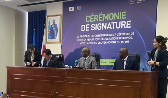 L’épidémie de Mpox en République Démocratique du Congo: Signature officielle du projet de réponse entre le Gouvernement Japonais et l’UNICEF