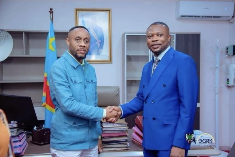 Remise et reprise à la DGRK: nouveau guide , Gérard Kaja reprend le flambeau de Commande .