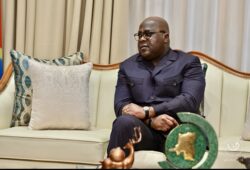 Les Adieux de l’Ambassadeur Cyprien Sylvestre Mamina au Président Félix Tshisekedi .