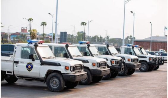 La RDC Renforce sa Sécurité : 96 Véhicules Remis aux Forces de l&rsquo;Ordre