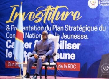RDC: Le Président Tshisekedi Investit le Comité Claude Mbuyi : La Jeunesse  Fixée sur la Trajectoire du Progrès