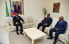 Solidarité RDC-Congo : le Président Tshisekedi à Brazzaville pour les obsèques d&rsquo;un proche de Sassou Nguesso