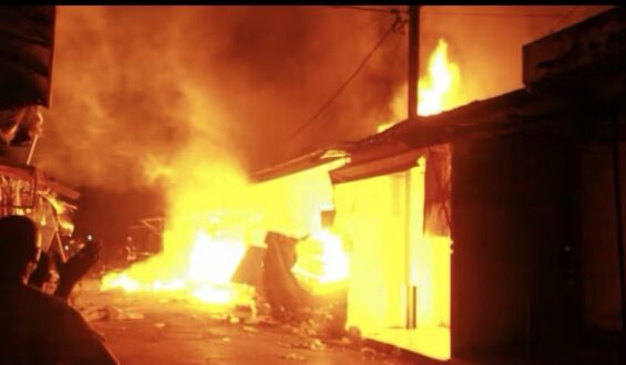 Catastrophe à Katende : Un Incendie Dévastateur Frappe le Barrage Stratégique au Kasaï-Central